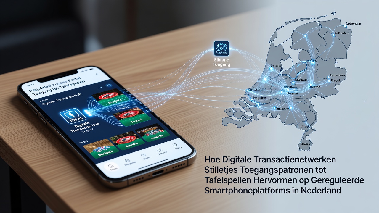 Digitale betalingsnetwerken en mobiele tafelspellen in Nederland