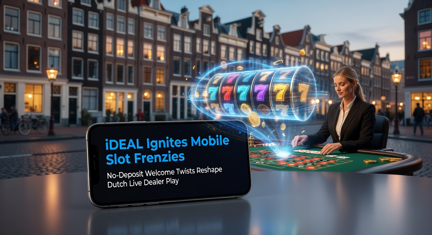 Mobiele slotschermen met iDEAL-betalingen en no-deposit bonussen in actie op Nederlandse platforms