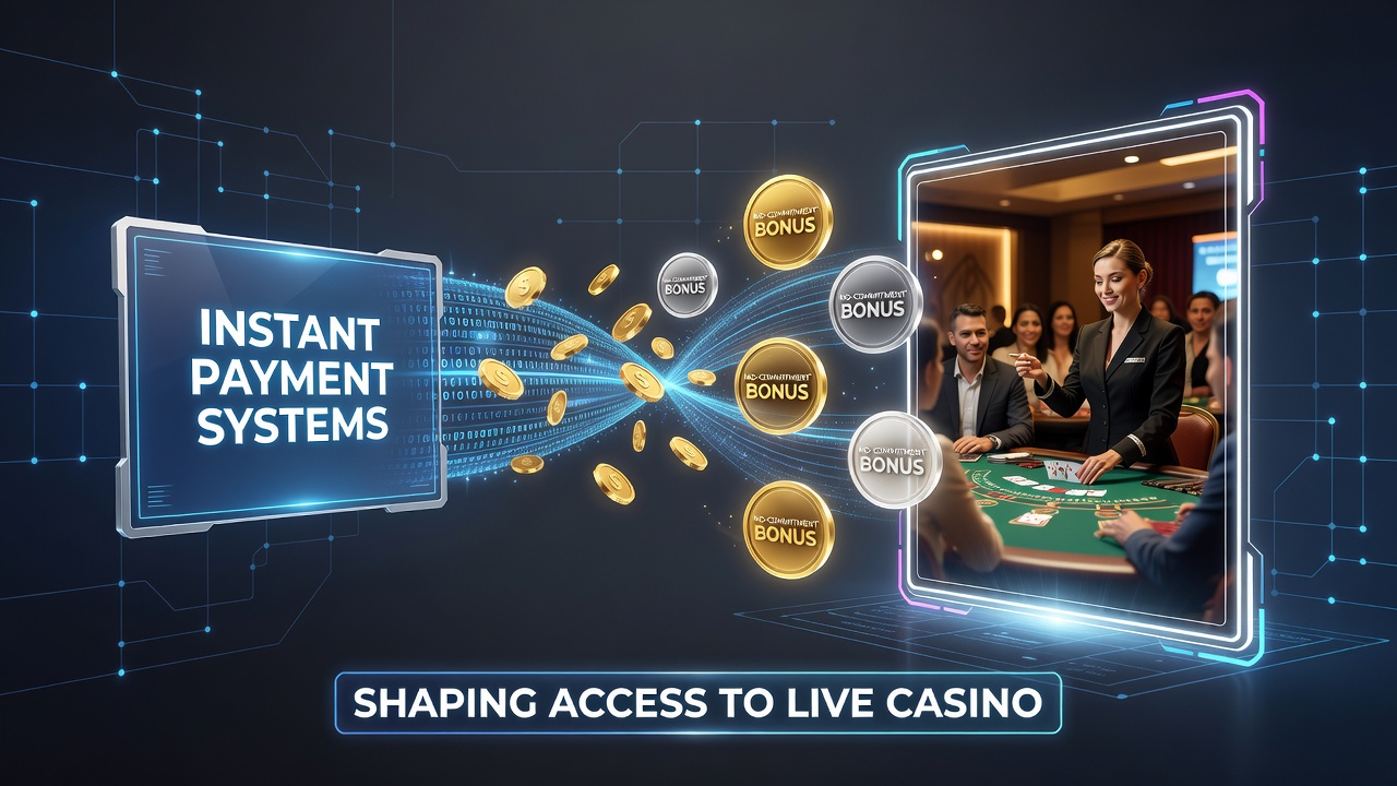 Diagram van hoe instant betalingen en no-commitment bonussen live casino ervaringen versterken voor Nederlandse gebruikers op mobiele apparaten